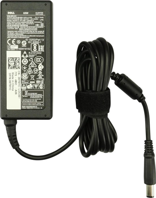 Dell Oplader Center Pin 65W