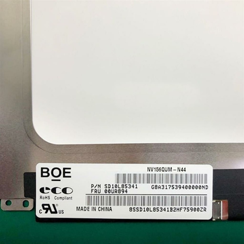 15.6" LED 4K QHD IPS 40 pin Notebook Glossy Scherm Non-touch For Lenovo ThinkPad T570 P51S - Afbeelding 2