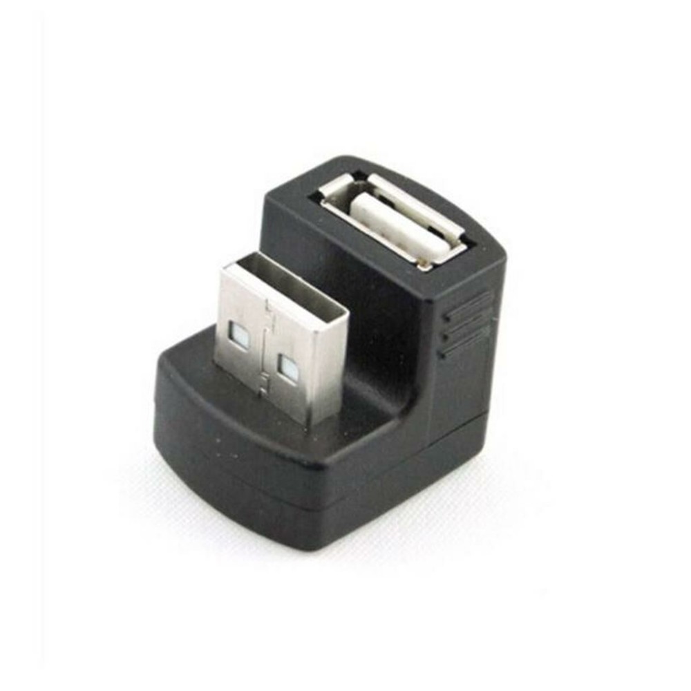 180&deg;USB 2.0 A Male to Female Converter for 4G Router & etc.