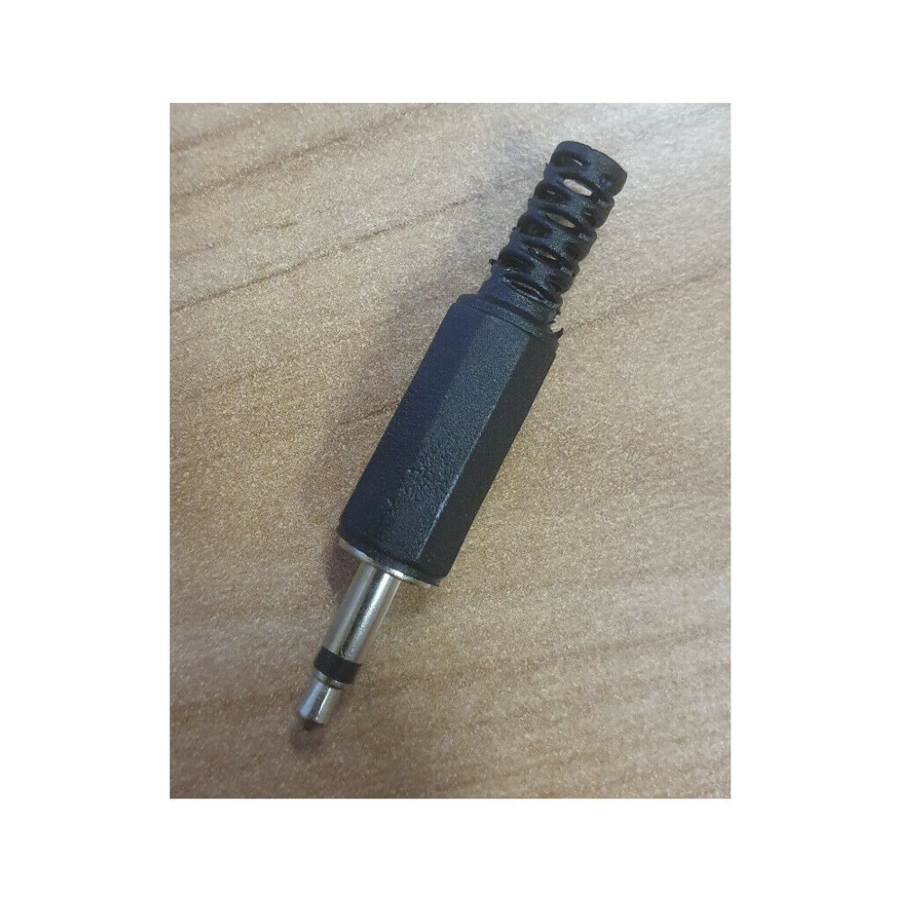 3.5mm Mono Audio Male Plug Jack Adapter Connector solder