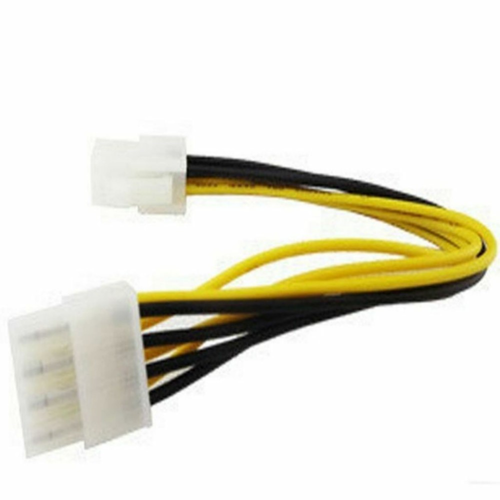 4Pin Female to 8 Pin Male CPU PSU Cable