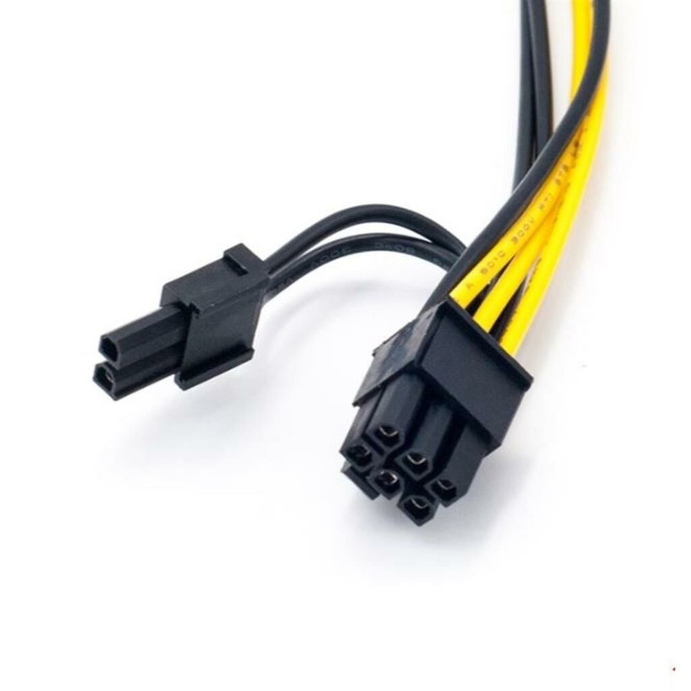6Pin Female to Dual 8Pin Male Graphics Power Cable