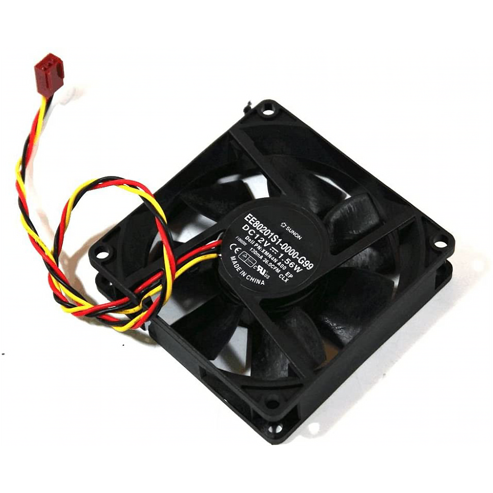 8020 Cooling Case Fan Model EE80201S1-0000-G99 80X80X20mm 12V 0.13A 3pin
