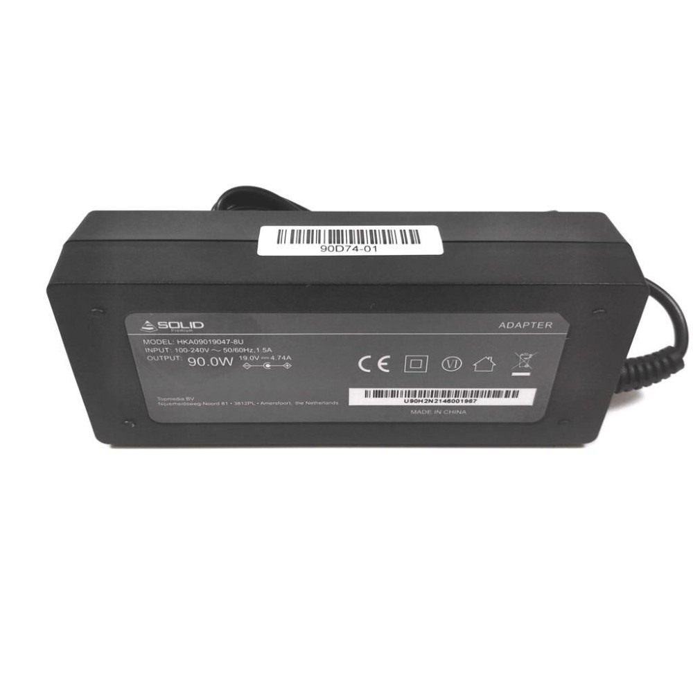 90W Solid Premium adapter for Dell 7.4X5.0mm with Pin