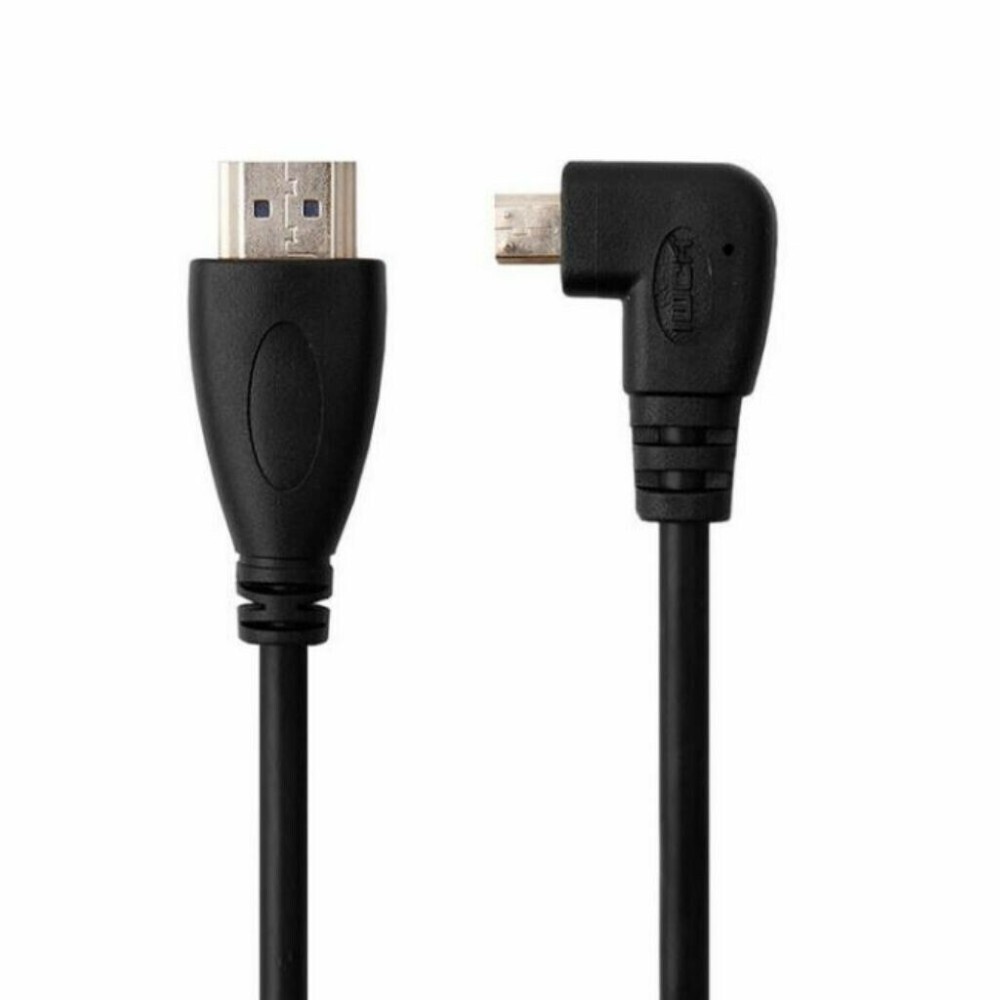 90&deg; Right Angel Micro HDMI to HDMI Cable