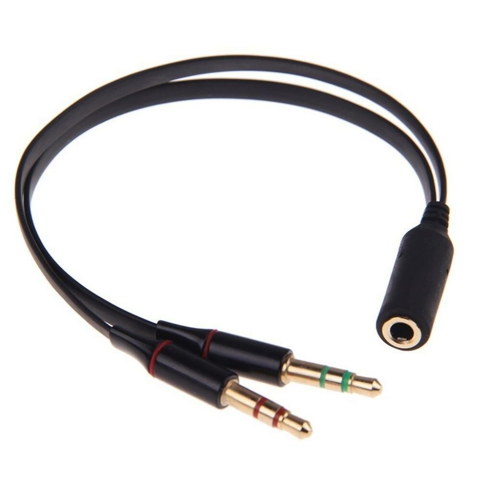 Audio Jack 3.5mm Y-Splitter M/F