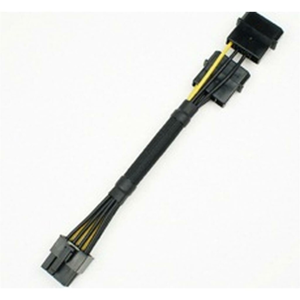 Dual-Molex to 8pin Graphics Card Supply Converter