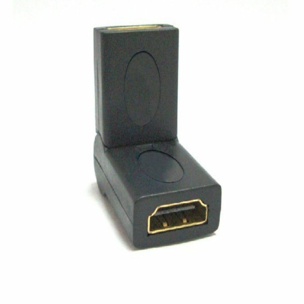 HDMI Female to Female Right Angle 90-180 Degree Adapter