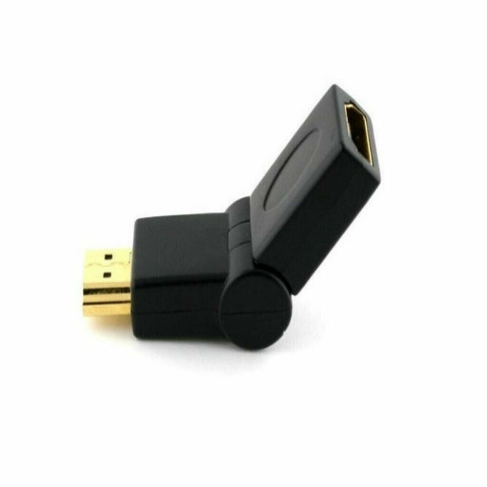HDMI Male to Female Right Angle 90-180 Degree Adapter
