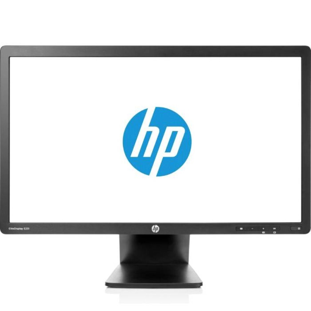 HP EliteDisplay E231 - 23 inch - 1920x1080 - DP - DVI - VGA - Zwart