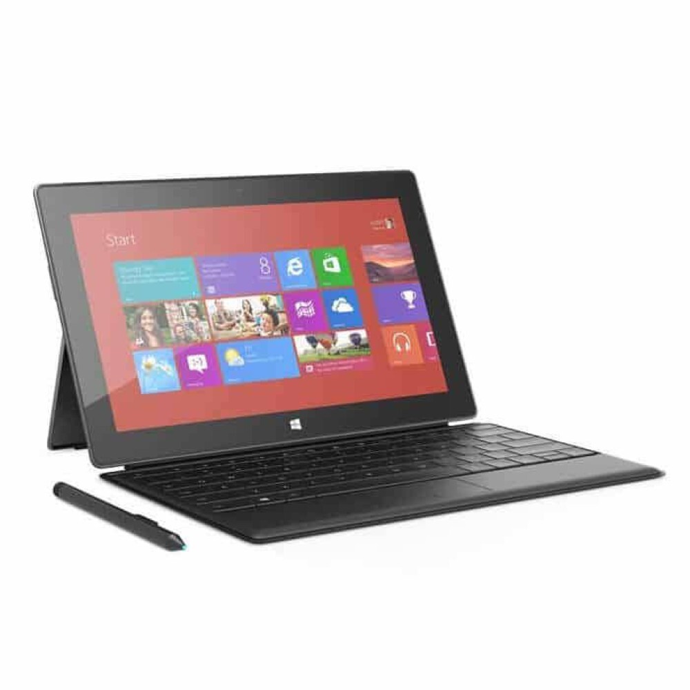 Microsoft Surface Pro 1 - Intel Core i5-3e Generatie - 10 inch - 8GB RAM - 256GB SSD - Windows 10 Home