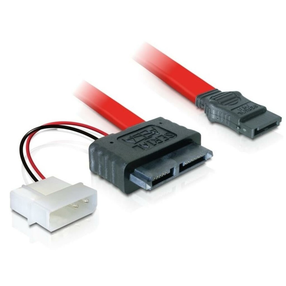 SATA met Molex voeding naar Slimline SATA Kabel