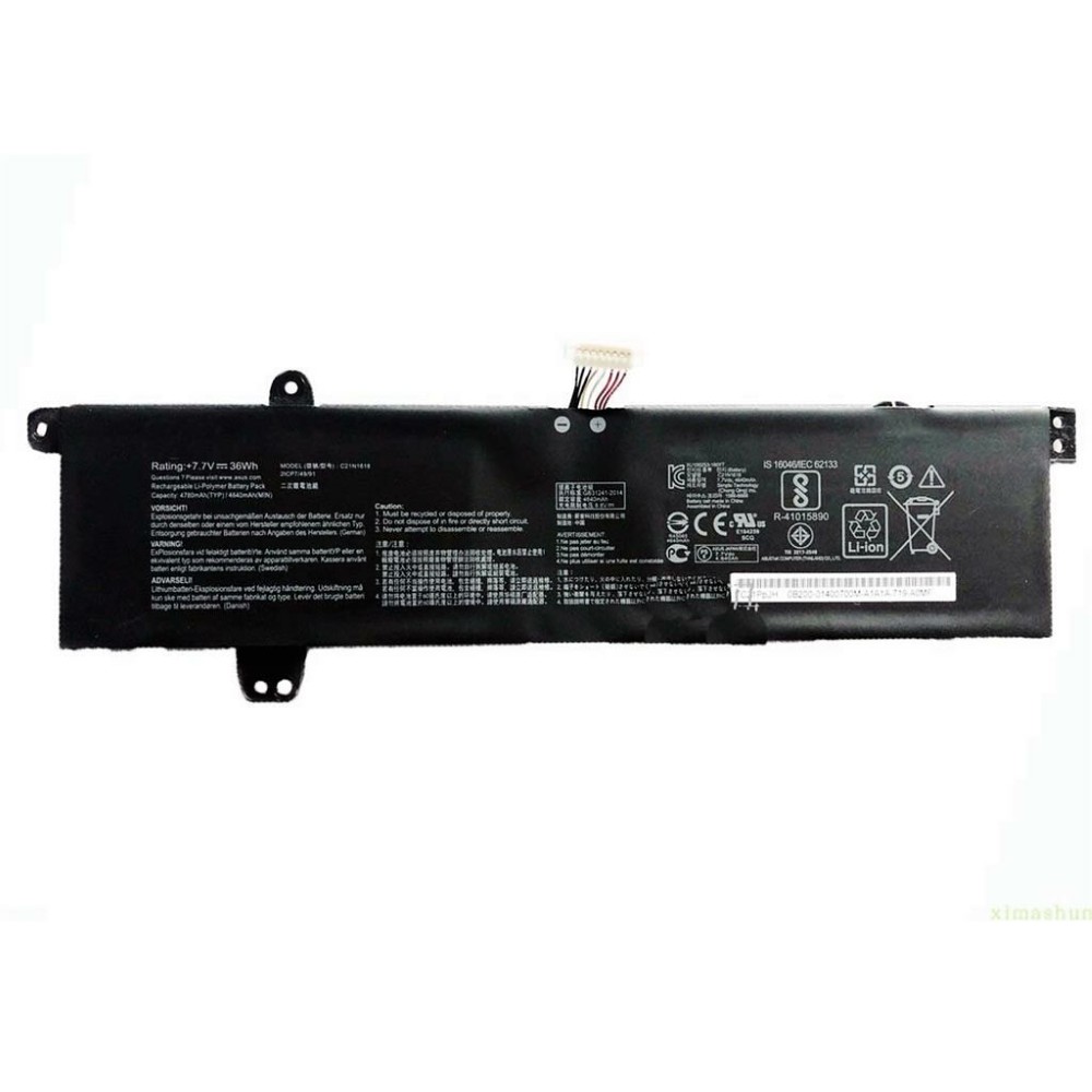 Notebook Battery for ASUS VivoBook E402BA E402BP C21N1618 7.7V 36Wh