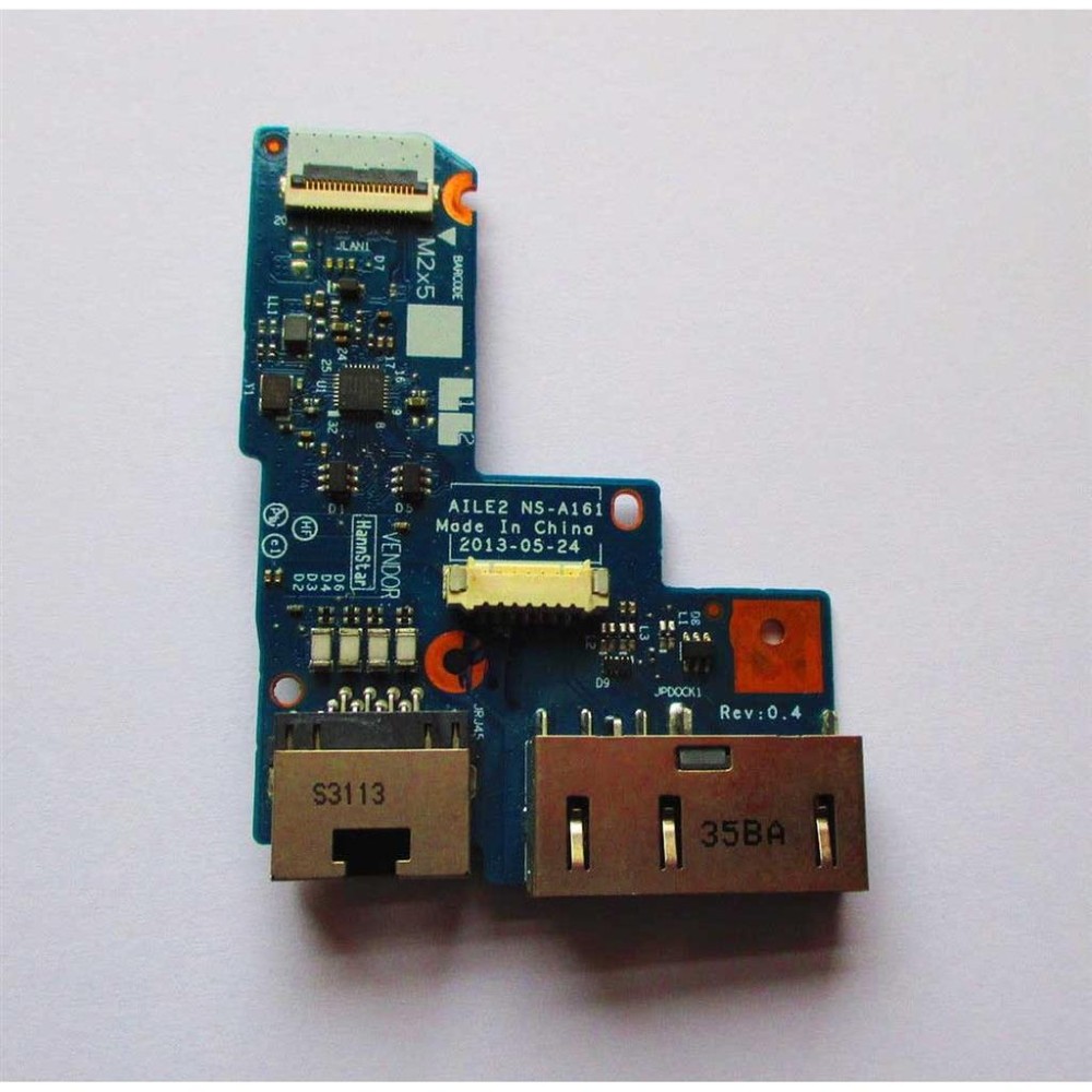 Notebook DC Power Jack Board for Lenovo ThinkPad E540 NS-A161 pulled