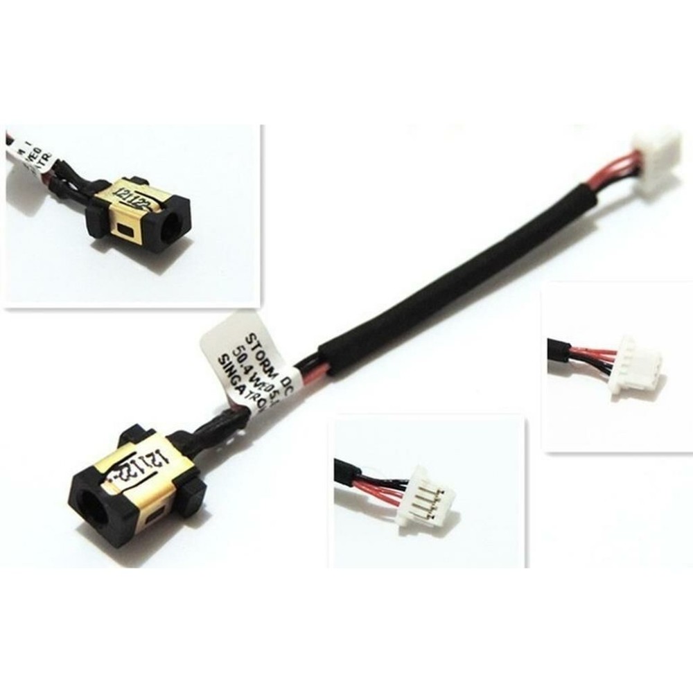 Notebook DC power jack for Acer Aspire S7-391 with cable