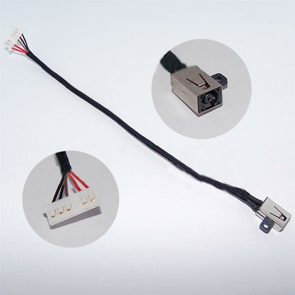 Notebook DC power jack for Dell Inspiron 14 3000 3458 with cable