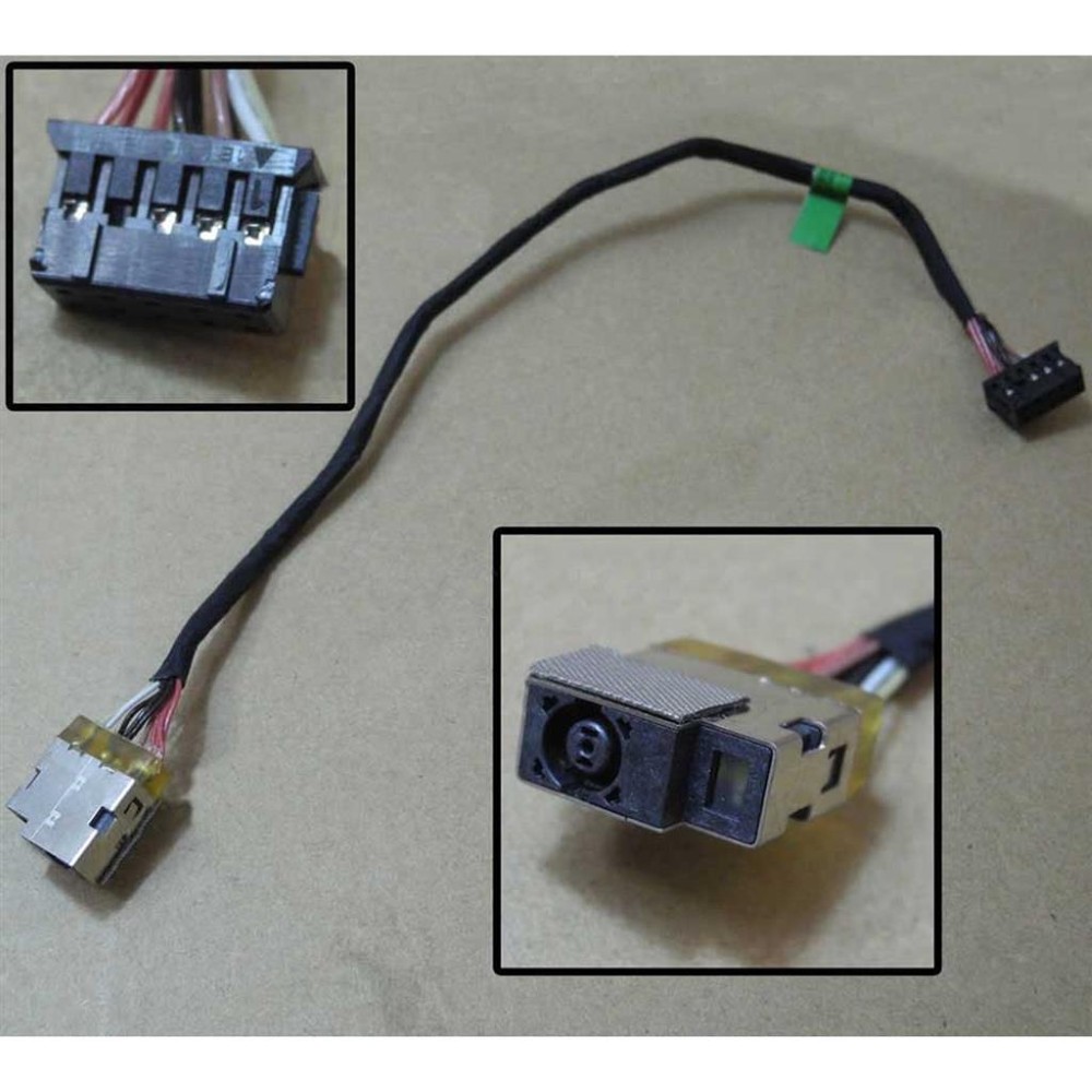 Notebook DC power jack for HP Envy 15-J with cable 719318-SD9