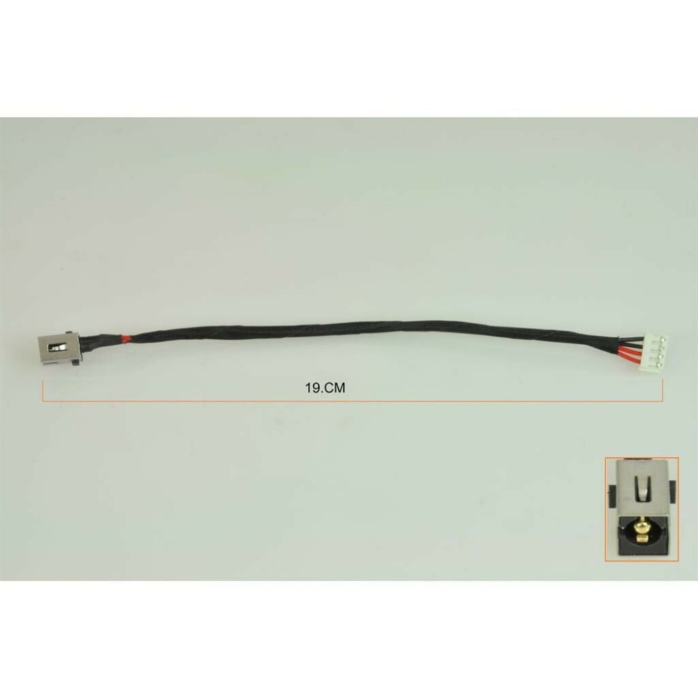 Notebook DC power jack for Toshiba Satellite C870 with cable