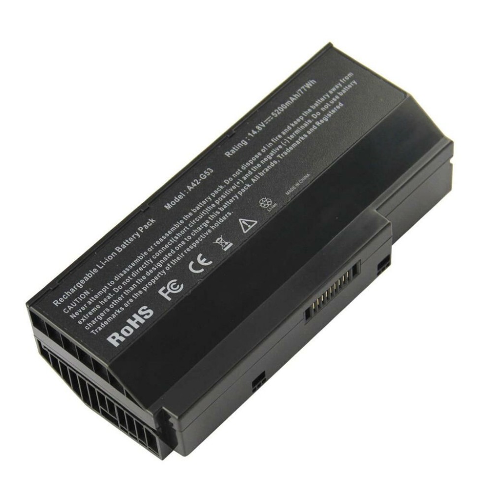 Notebook battery for ASUS G73 Series 14.4V /14.8V 5200mAh