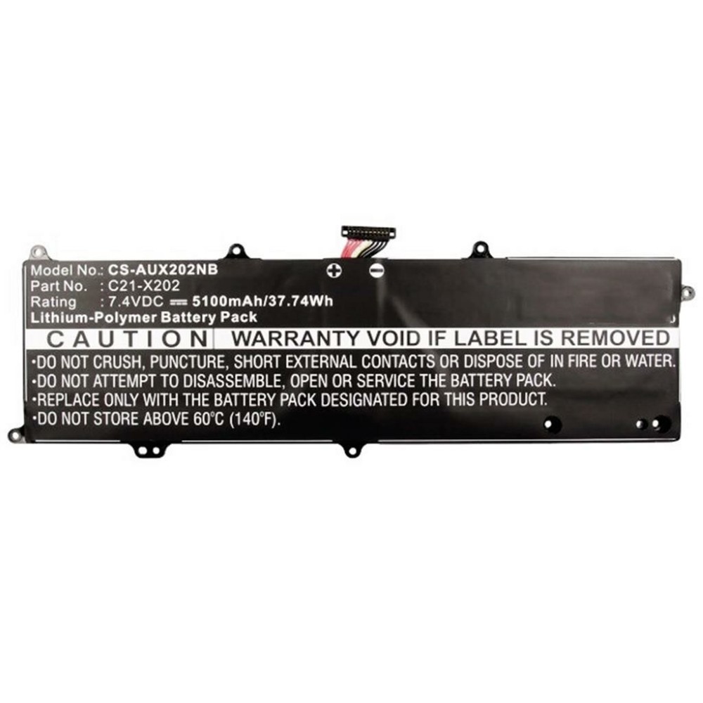 Notebook battery for ASUS VivoBook S200 S200E series  7.4V 5000mAh
