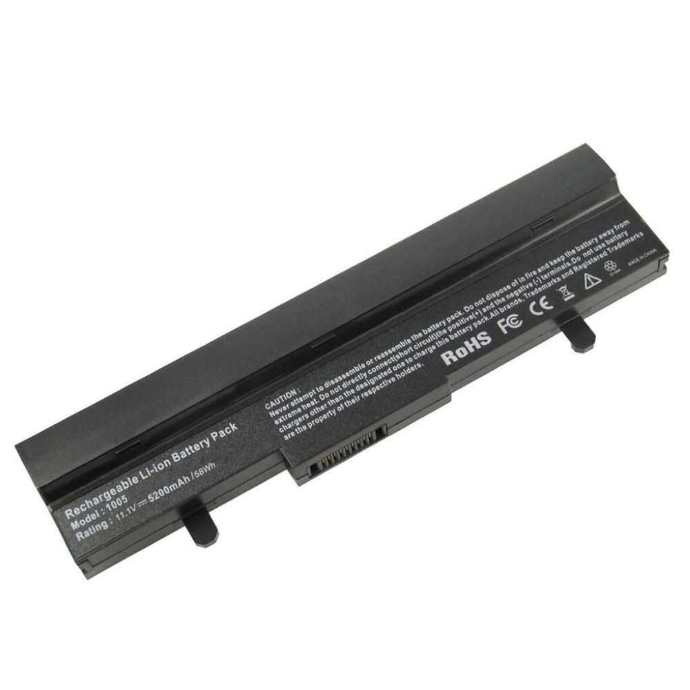Notebook battery for Asus EEE PC 1005HA series Black  10.8V /11.1V 4400mAh
