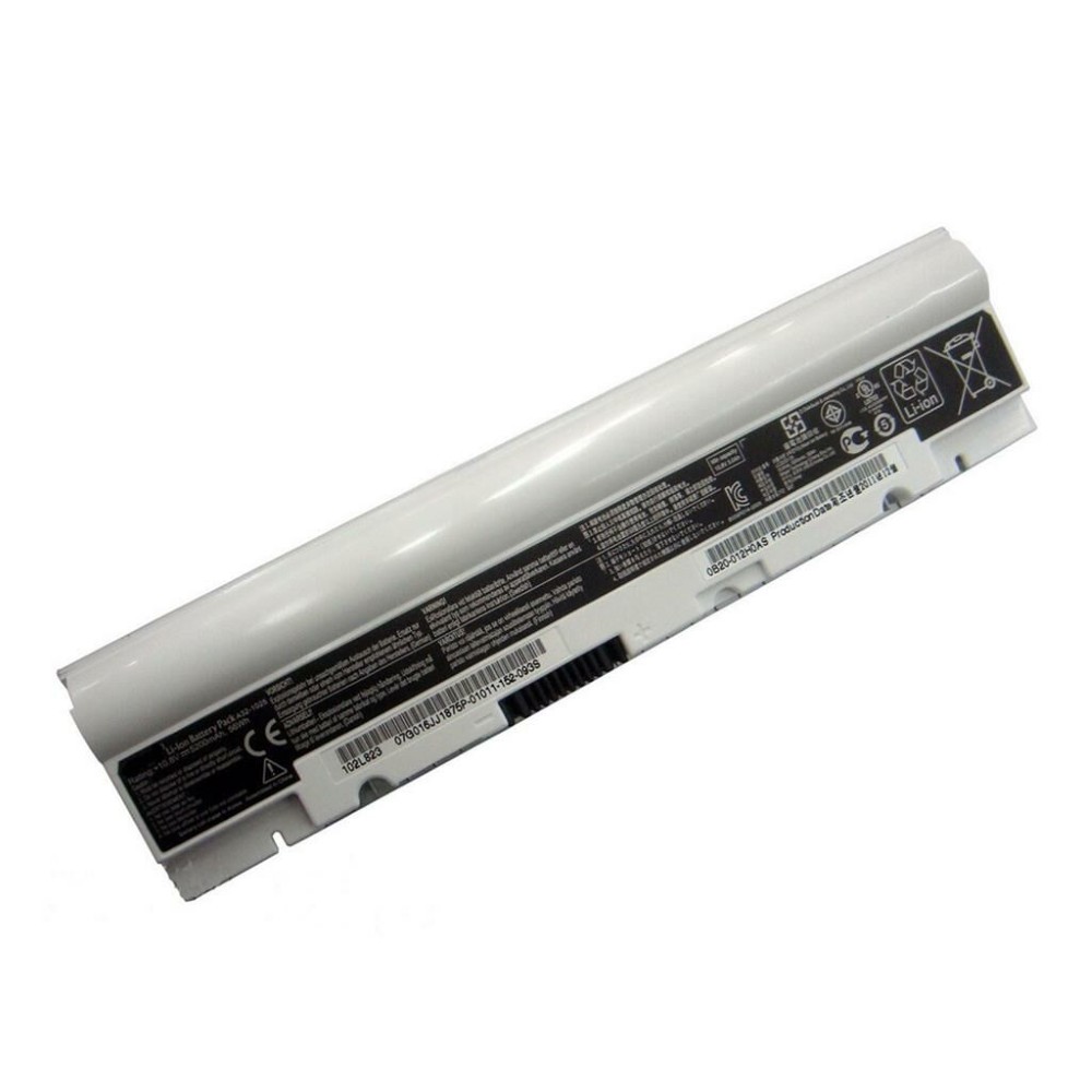 Notebook battery for Asus EEE PC 1025 Series white  10.8V /11.1V 4400mAh