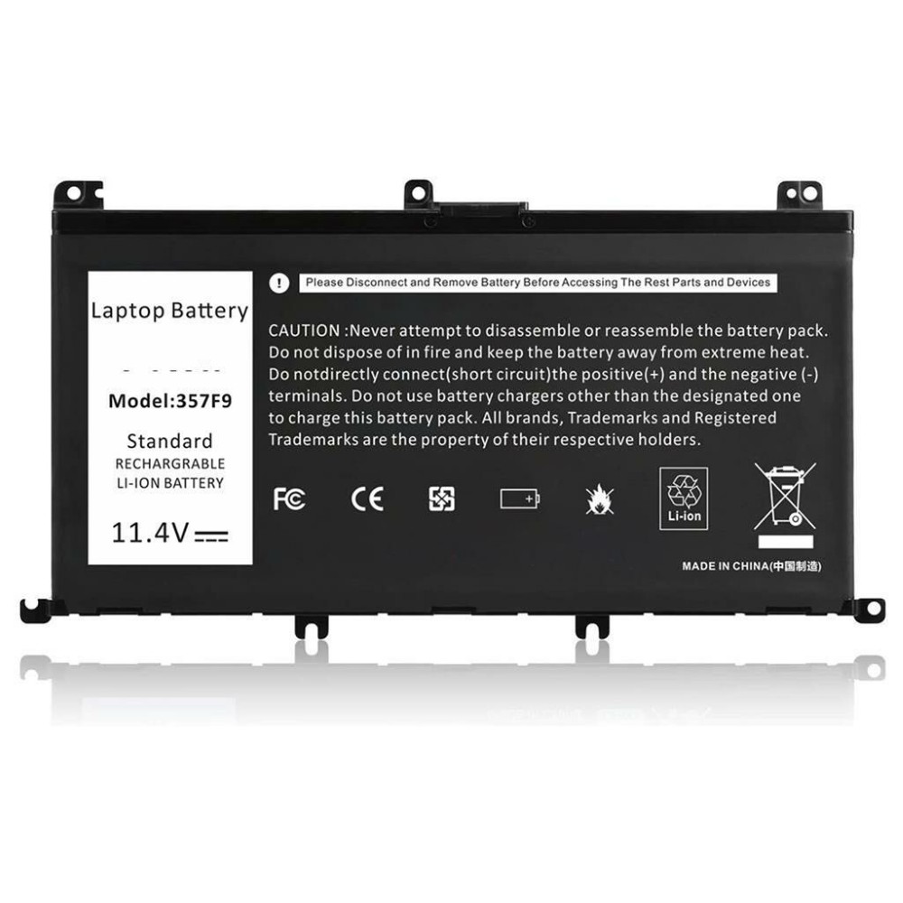 Notebook battery for Dell Inspiron 15 7000 7567 7759 357F9  11.1V 74Wh