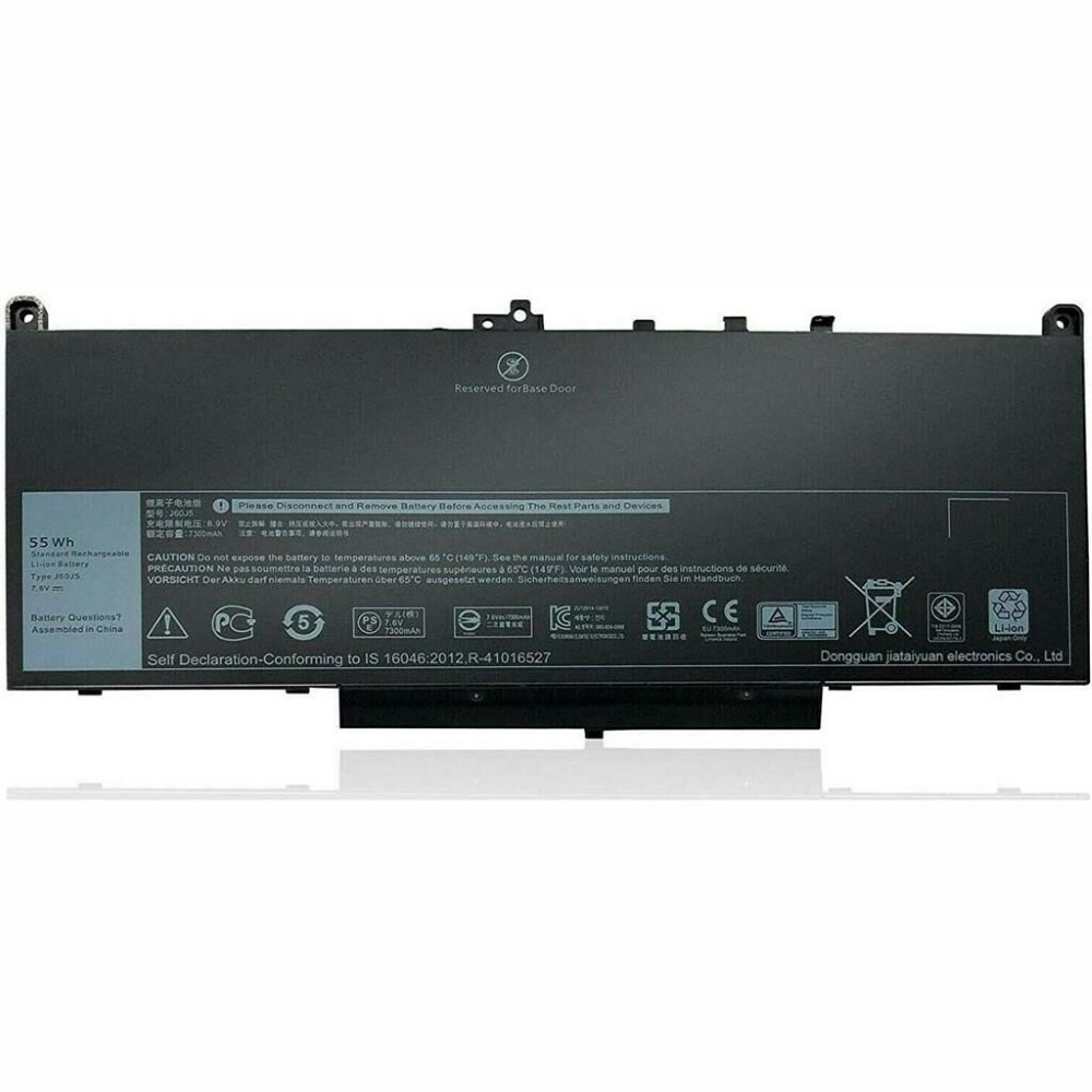 Notebook battery for Dell Latitude E7270 E7470 Series MC34Y  7.6V 55Wh