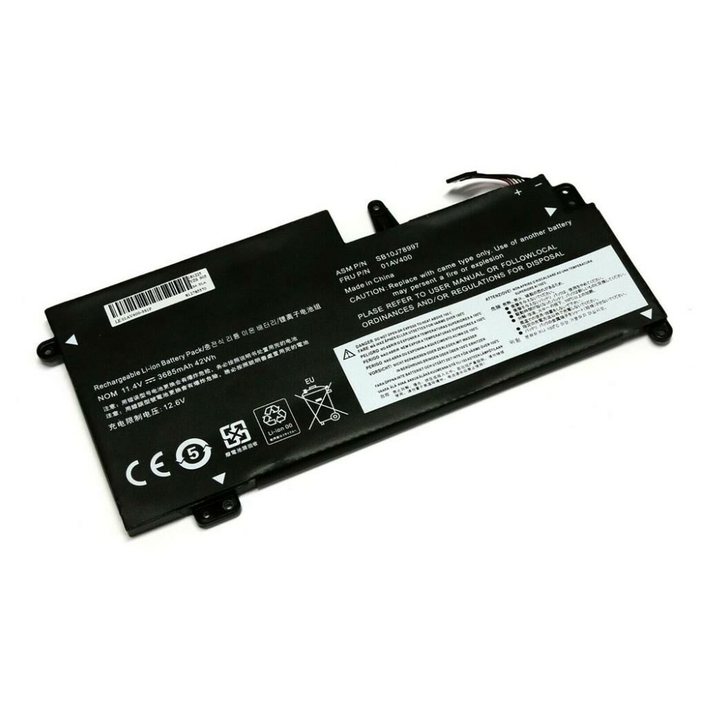 Notebook battery for Lenovo ThinkPad S2 13 Chromebook series  11.4V 3685mAh 42Wh