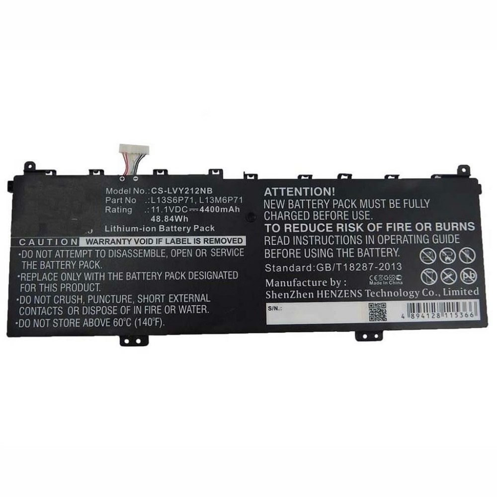 Notebook battery for Lenovo Yoga 2 13 series  11.1V 4400mAh