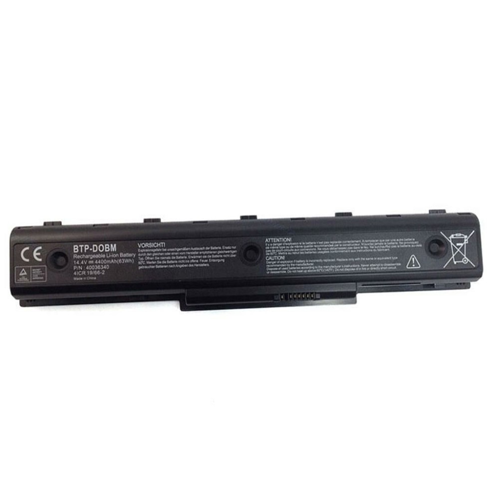 Notebook battery for Medion Akoya E7218 P7624 P7812 MD98920 14.4V 4400mAh