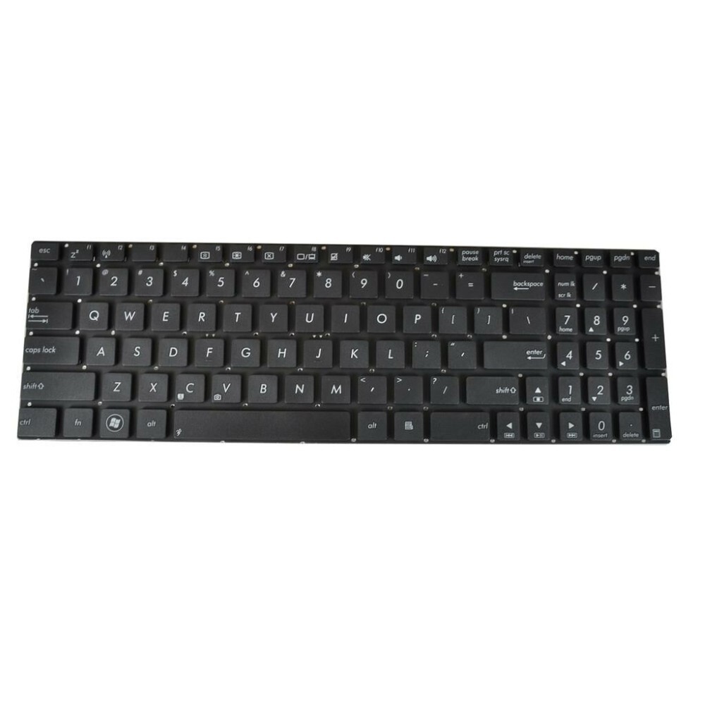 Notebook keyboard for ASUS N56 N76 without frame  without backlit