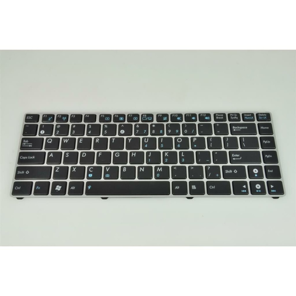 Notebook keyboard for ASUS UL20 Eee PC 1201 silver frame