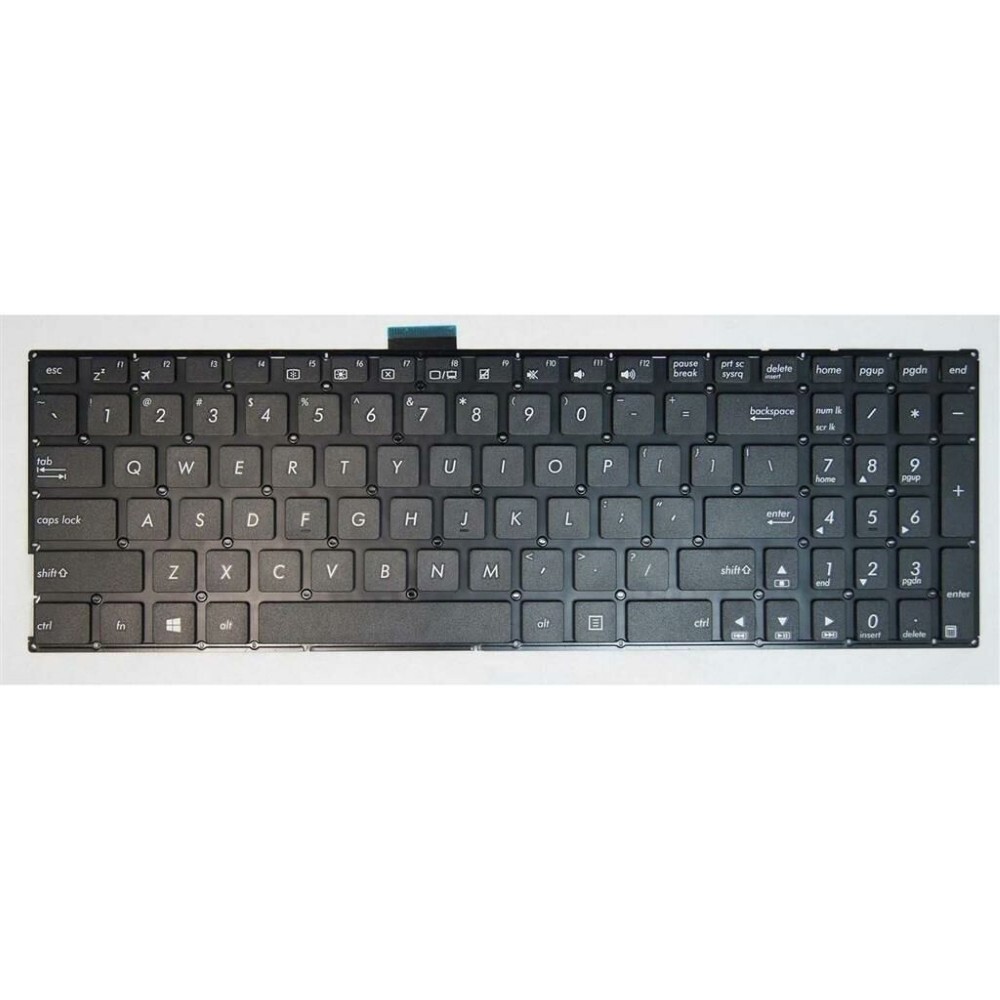 Notebook keyboard for ASUS X553 X553MA F553 F553MA without frame black