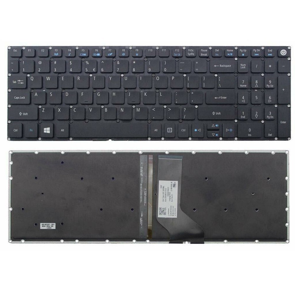 Notebook keyboard for Acer Aspire E5-522 E5-573 VN7-572 backlit