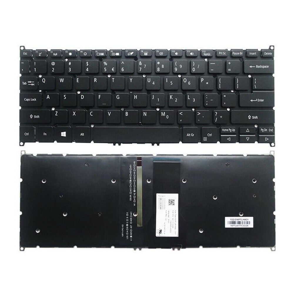 Notebook keyboard for Acer Spin 5 SP513-51 with backlit pulled