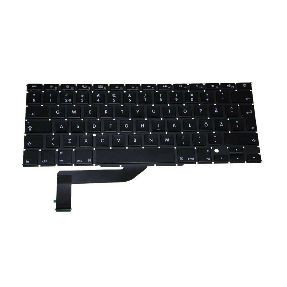Notebook keyboard for Apple Macbook Pro A1398 Retina MC975 MC976  15"  Swedish layout