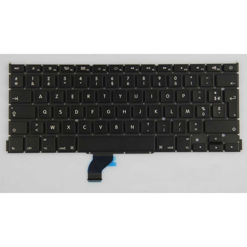 Notebook keyboard for Apple Macbook Pro Unibody 13.3" A1502 ME864 ME865 ME866  2013 AZERTY