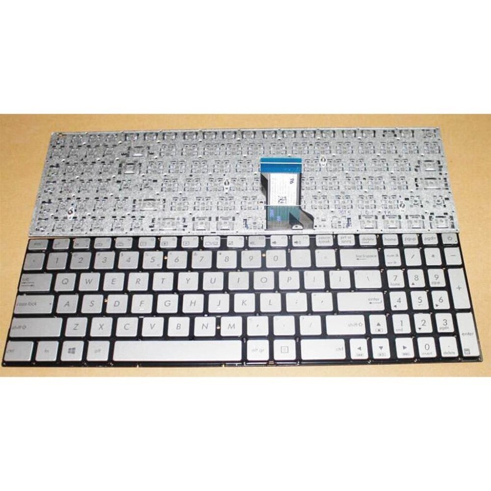 Notebook keyboard for Asus UX501 UX501JW UX501VW silver