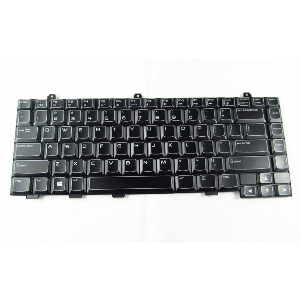 Notebook keyboard for Dell Alienware M14X R2 backlit