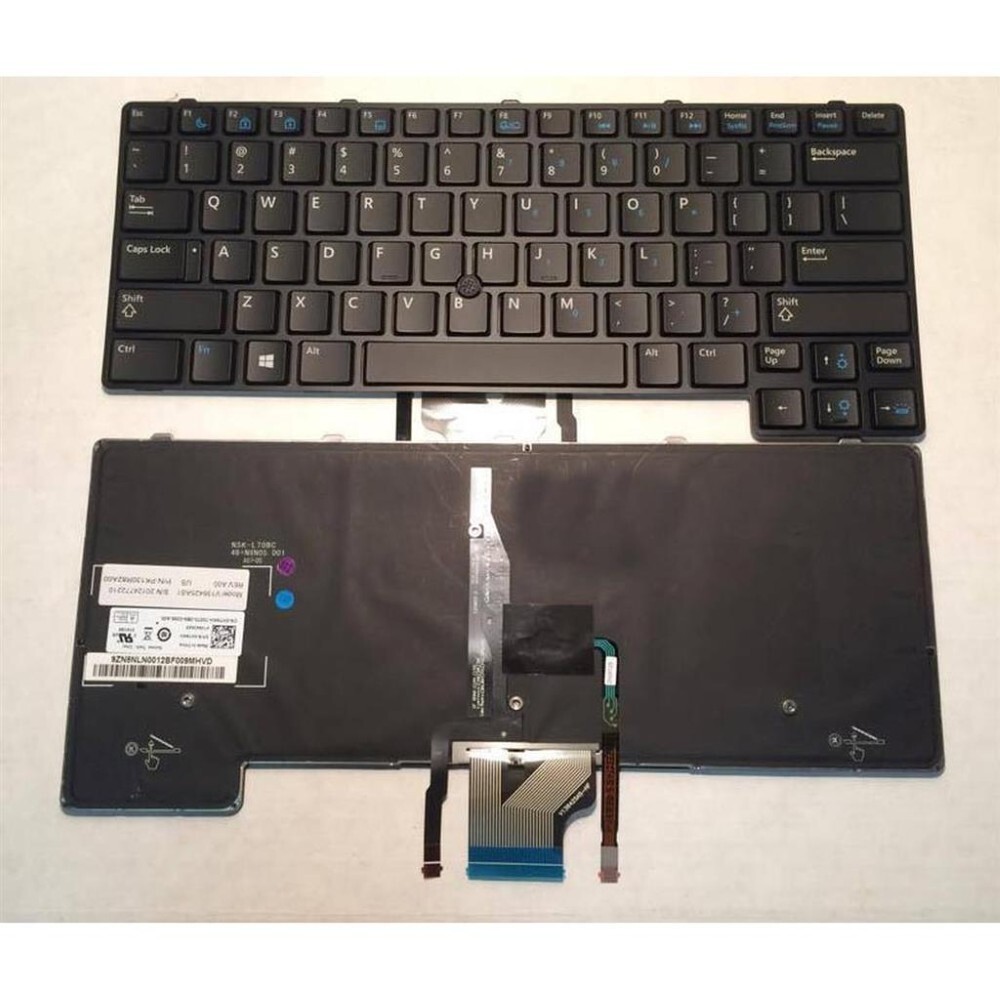 Notebook keyboard for Dell Latitude E6430U E6430S E6330 with point stick backlit big 'Enter'