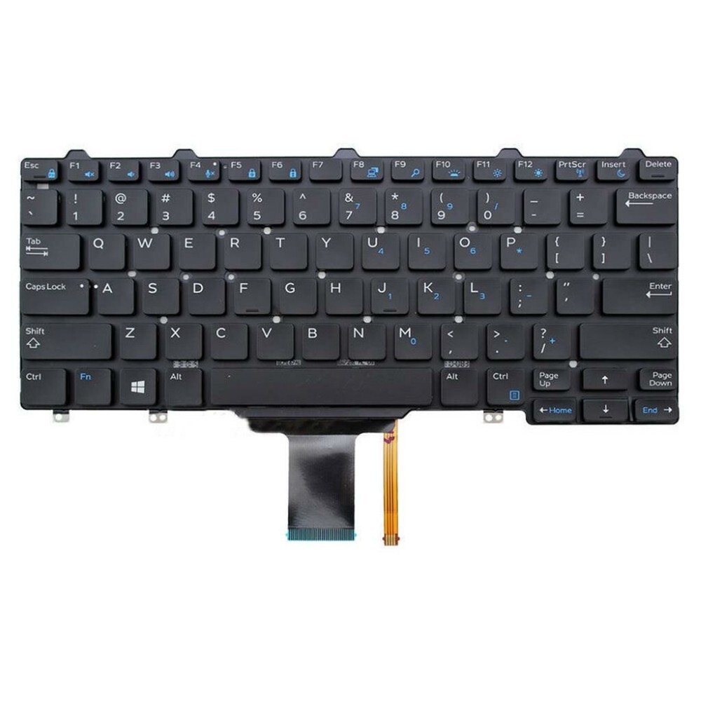 Notebook keyboard for Dell Latitude E7250  backlit