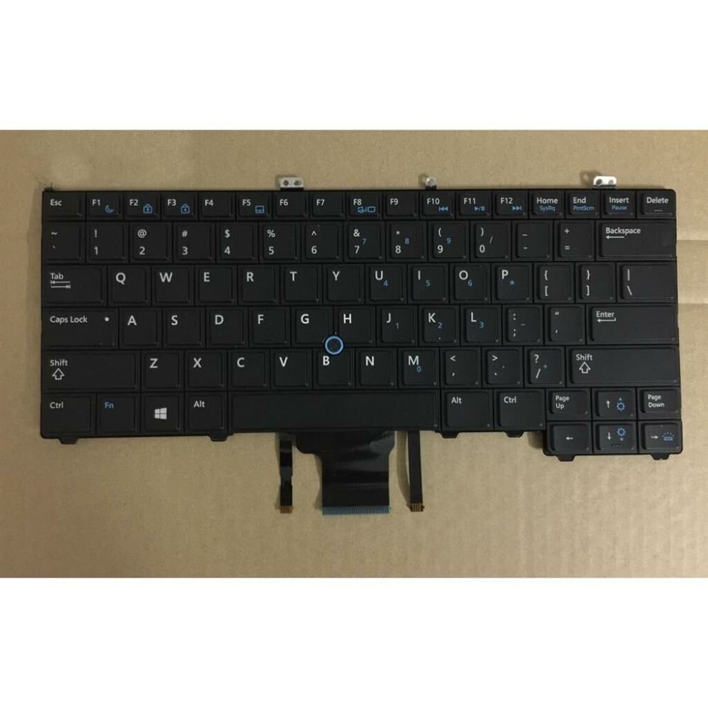 Notebook keyboard for Dell Latitude E7440 E7240 E7420 with pointstick without backlit