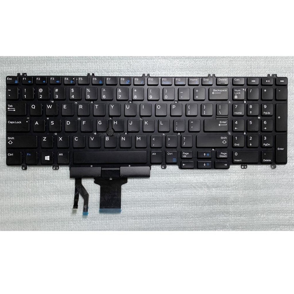 Notebook keyboard for Dell Precision 7530 7540 7730 with backlit