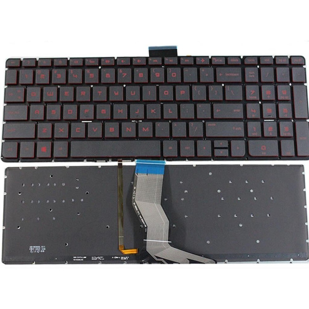 Notebook keyboard for HP OMEN 17-W000 17-W100 17-W200 with backlit