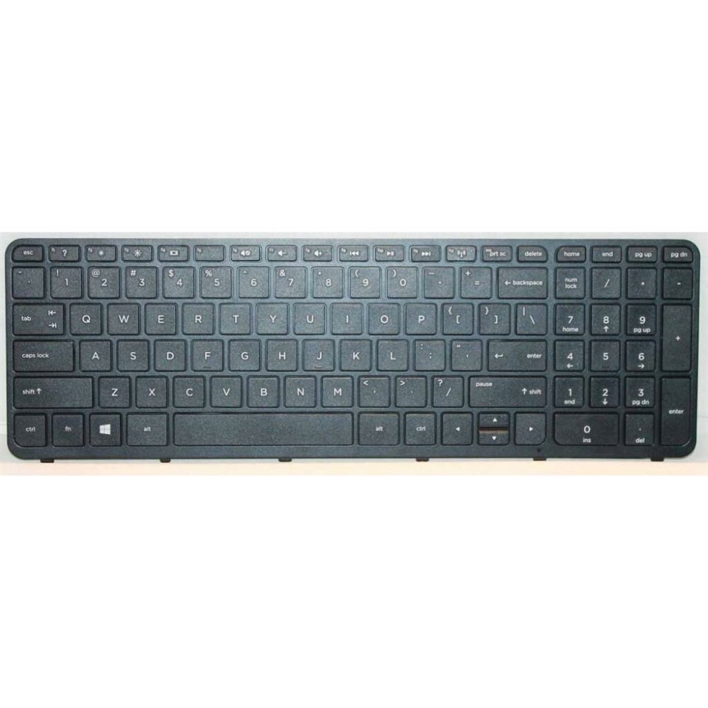 Notebook keyboard for HP ProBook 350 G1 355 G2 with Frame Black