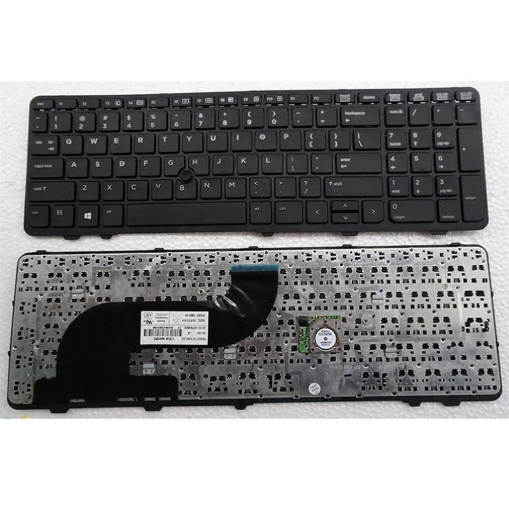 Notebook keyboard for HP ProBook 640 645 G1 650 655 with Frame Pointstick