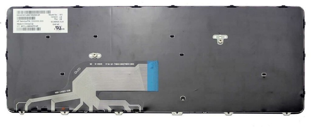 Notebook keyboard for HP Probook 430 G3 440 G3 640 G2 G3 without pointstick backlit big 'Enter'