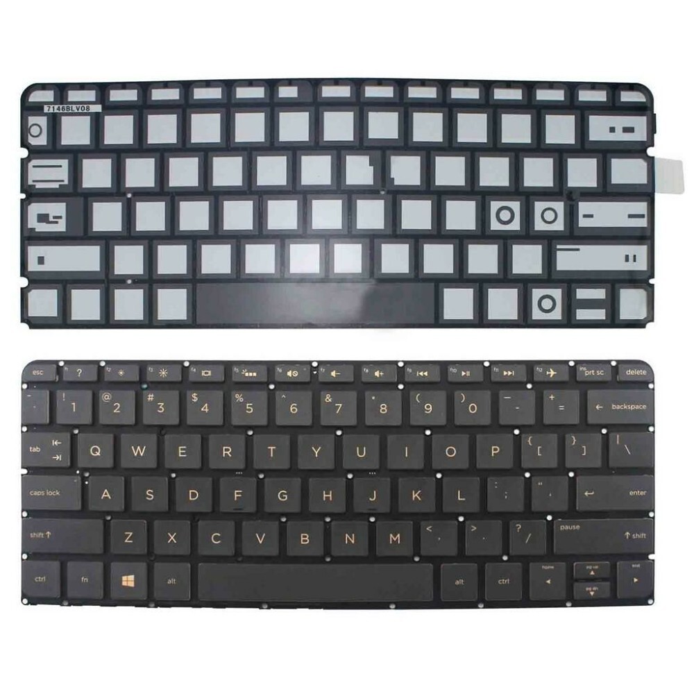 Notebook keyboard for HP Spectre 13-V with backlit