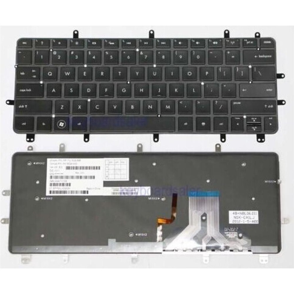 Notebook keyboard for HP Spectre XT Pro 13-2000 13-2100 backlit